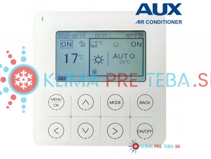 Nástenný ovládač na klimatizácie AUX