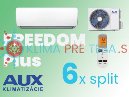 nástenne klimatizacie AUX Freedom Plus 6