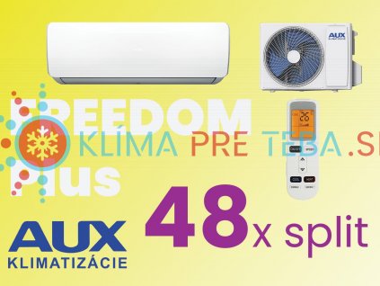 nástenne klimatizacie AUX Freedom Plus 48