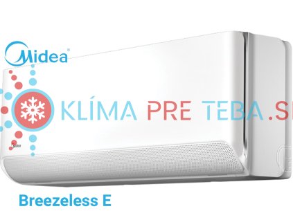Midea Breezeless E 3,6 kW – nástenná klimatizácia do bytu