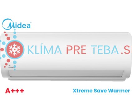 Midea Xtreme Save Warmer 7,0 kW Nástenná split klimatizácia s kúrením, WiFi, R32