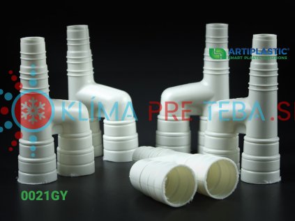 Univerzální spojka (slučovač) pro kondenzátní hadice Artiplastic 0021GY 3