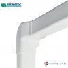 PVC Ľavý vertikálny uhol 80x60mm k žľabu Artiplastic 08 0814PR W