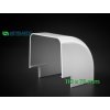 PVC vonkajší 90° roh (kút) k žlabu 110x75mm Artiplastic 12 1206AE 5