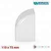 PVC koncovka Artiplastic 12 1208TT k žľabu 110x75mm 3