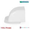 PVC Prechod do steny Artiplastic 12 1209CM k žľabu 110x75mm 2