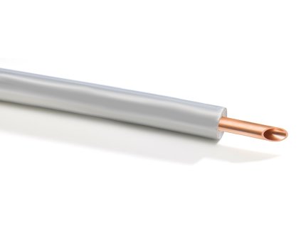 Izolované medené potrubie so striebornou izoláciou 1/2" (12.7 x 0.8 mm) - METRÁŽ