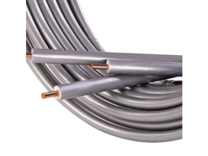 Izolované medené potrubie so striebornou izoláciou 1/2" (12.7 x 0.8 mm) - BALÍK