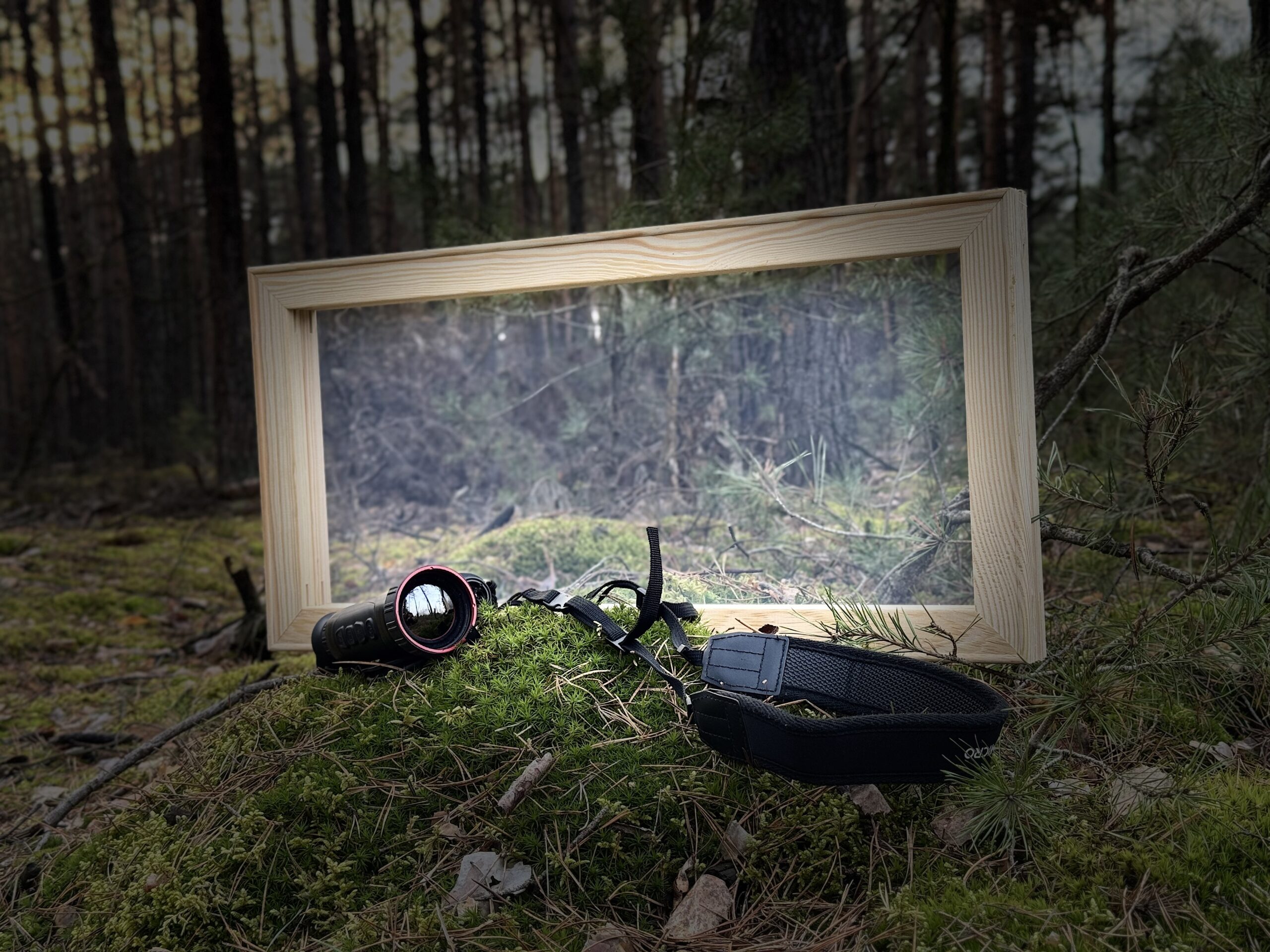 Termovizní okno HUNTING WINDOW pro pozorování z kazatelny