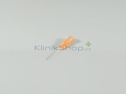 Injekční jehla jednorázová - oranžová 0,50mm x 20mm