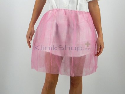 Gynekologická sukně růžová