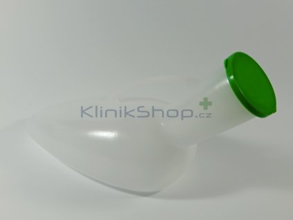 Láhev na moč s víčkem s držadlem