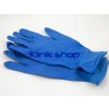 Modré latexové rukavice - zesílené 10 párů
