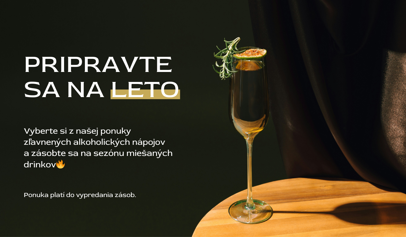Akciová ponuka alkoholických nápojov