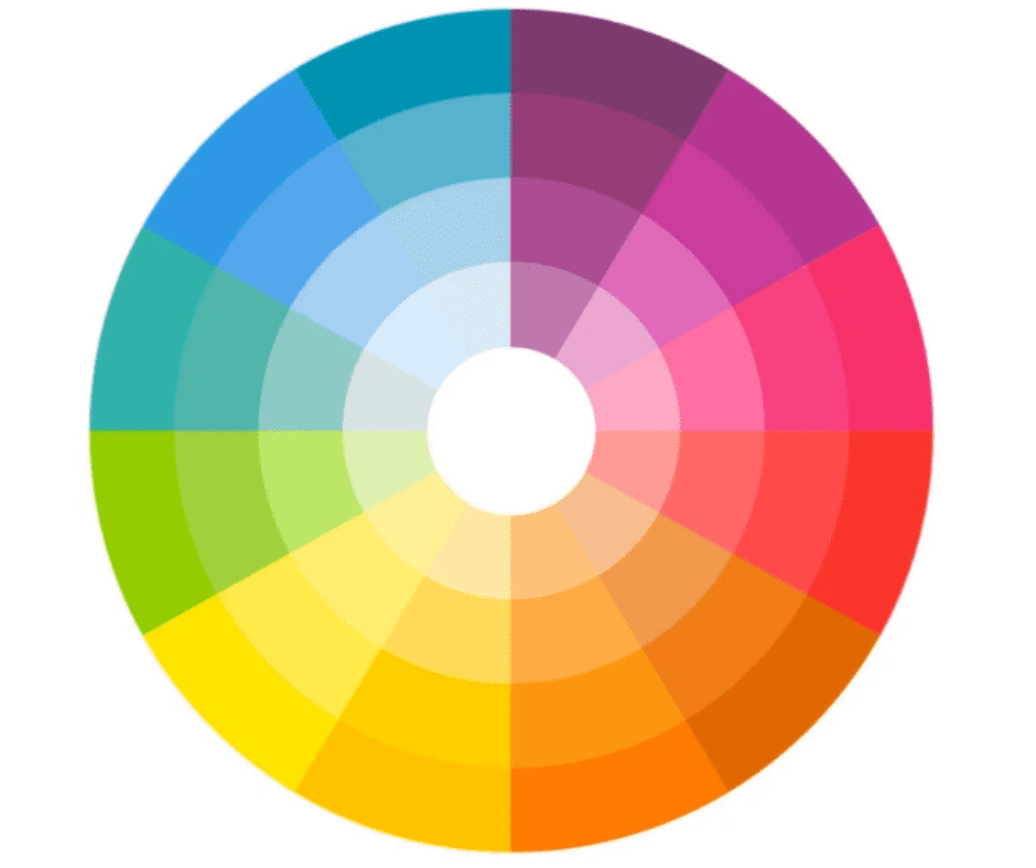 4 tipy, jak využít barevný kruh