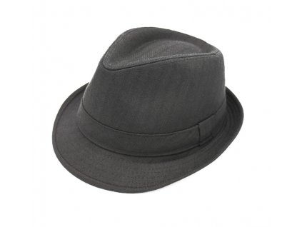 Bonneta Hologramme Paris Unisex trilby klobouk Zachary černý
