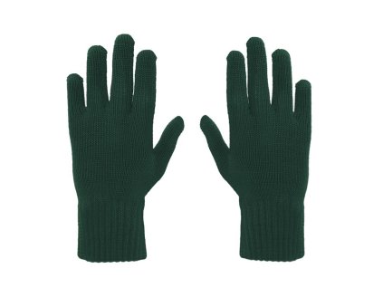 Bonneta Rabionek Dámské vlněné rukavice Zoe tmavě zelené
