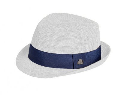 Bonneta Karfil Unisex letní háčkovaný nemačkavý trilby klobouk Ventair bílý