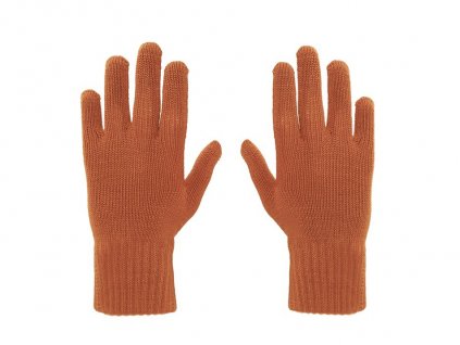 Bonneta Rabionek Dámské vlněné rukavice Zoe oranžové