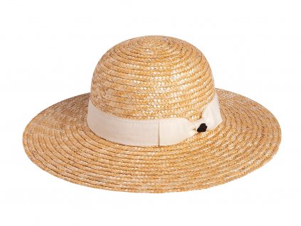 Bonneta Karfil  Dámský letní slaměný klobouk Aline krémový