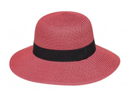 Bonneta Karfil Dámský letní klobouk Emma malinový