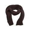 Bonneta Rabionek Dámská vlněná šála Zoe tmavě hnědá