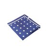 Bonneta Mar.co Dámský čtvercový šátek s puntiky modrý detaildamsky satek puntiky modry detail