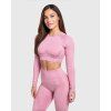 bezsvovy crop top s dlhym rukavom gym future