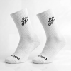 Klomio Endure Crew ponožky, biele