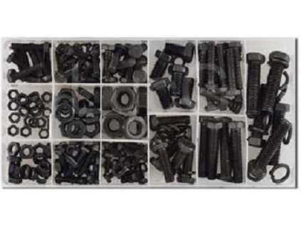 412707 spojovaci material srouby matice a perovky sada 240 kusu