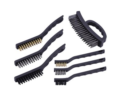436005 cistici kartace ocelove mosazne a nylonove sada 7 ks quatros qs14556