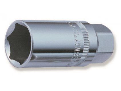 Hlavice na zapalovací svíčky, 1/2", 16mm, 6-hranná s magnetem - JONNESWAY S17M4116