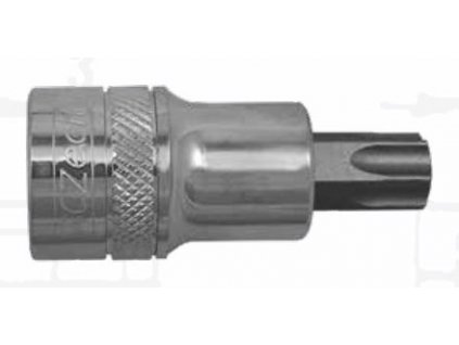 Zástrčné hlavice 1/2” TORX s otvorem (různé velikosti) - 4CZech