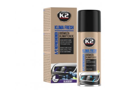 K2 Osvěžovač KLIMA FRESH 150 ml BLUEBERRY