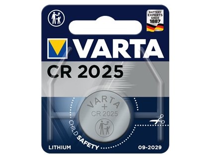 Knoflíková baterie CR2025 3 V, lithiová - VARTA