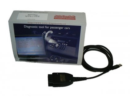 Diagnostika VAG-COM STANDARD, HEX V2 USB kabel, čeština, pro koncern VW