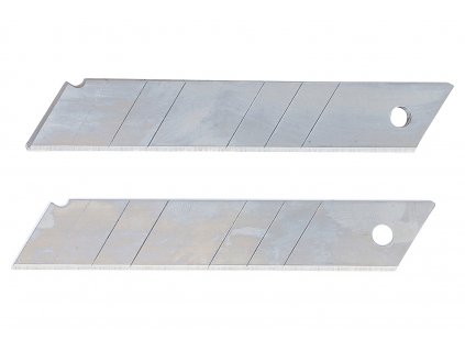 Náhradní čepele pro odlamovací nůž, 18 mm, balení 10 kusů - BGS 7971