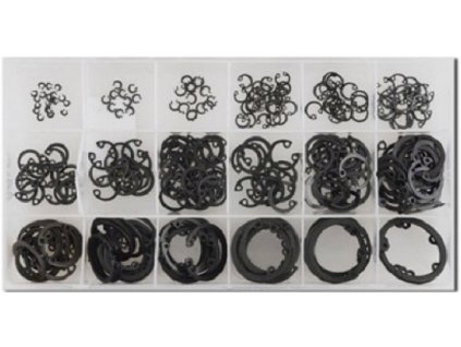 412725 pojistne krouzky do otvoru vnitrni segrovky prumer 3 32 mm sada 300 kusu