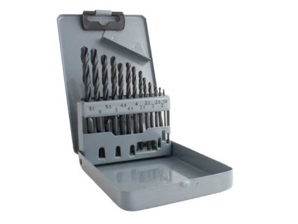 423069 vrtaky hss do kovu 1 5 6 5 mm sada 13 ks