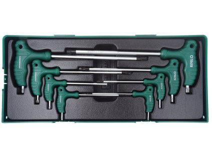 408564 sada 8 zastrcnych klicu torx vel t10 t50 s t rukojeti v kazete jonnesway h10mt08sp