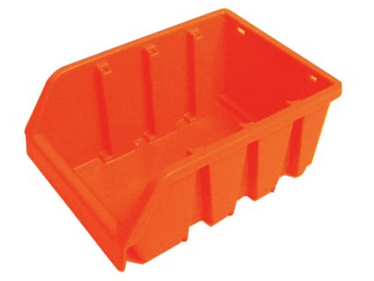 411645 plastovy box 100 x 160 x 70 mm oranzovy