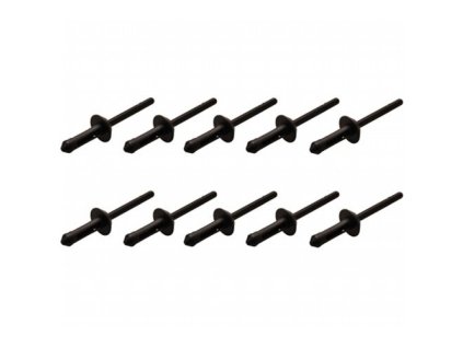 Umělohmotné trhací nýty, různé rozměry, balení 10 ks - BGS technic (Varianta BGS 8463-2 Velikost: 15.8x5 mm)