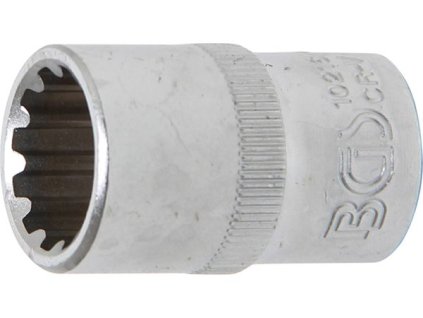 BGS Technic BGS 10216 Nástrčná hlavice 1/2" 16 mm - Gear Lock