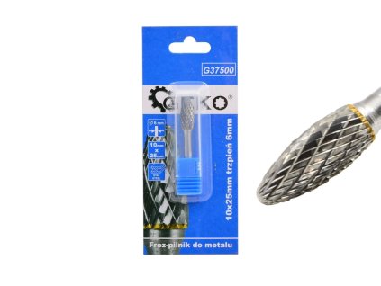 456279 stopkova freza na kov valcova 10 x 25 mm stopka 6 mm