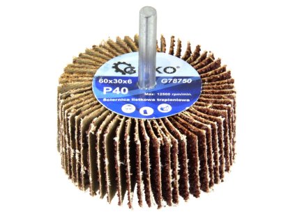 411357 kotouc brusny lamelovy univerzalni 60 x 30 x 6 mm p40