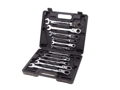 402606 racnove ockoploche klice s kloubem velikosti 8 19 mm sada 12 ks kufriku jty 2007a 01