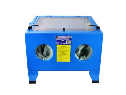 410277 piskovaci box piskovacka stolni objem 90 litru s prislusenstvim