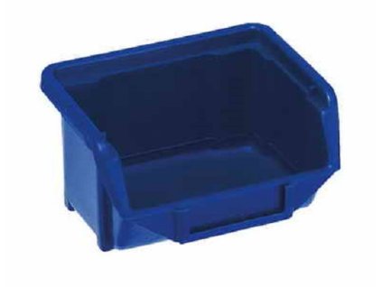 411627 plastovy box 110 x 100 x 50 mm modry