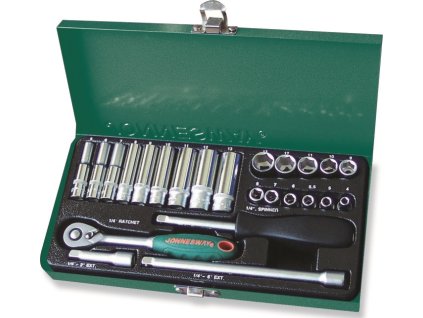 408444 gola sada 1 4 6hranne hlavice 25 kusu 4 13 mm jonnesway s04h2125s