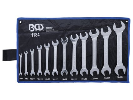 395982 ploche klice velikosti 6 32 mm sada 12 ks v obalu bgs 1184 01